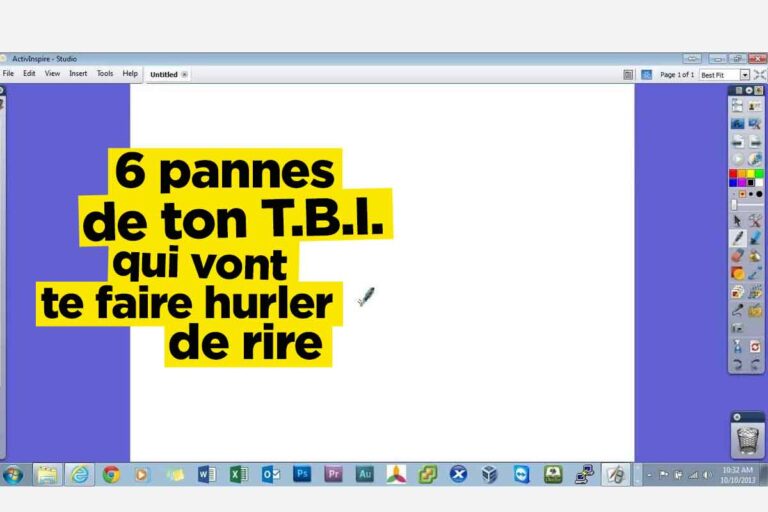 6 pannes de TBI qui vont te faire hurler (de rire), la troisième est croustillante