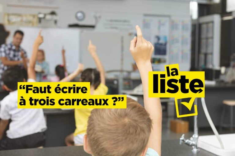 « Faut écrire à 3 carreaux ?  » : Les questions des élèves quand le prof a donné la consigne