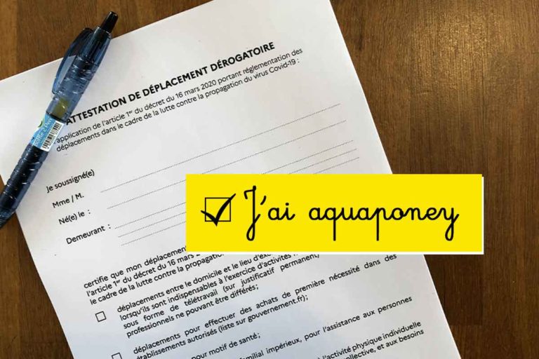 J’ai aquaponey : ces motifs de déplacement à éviter