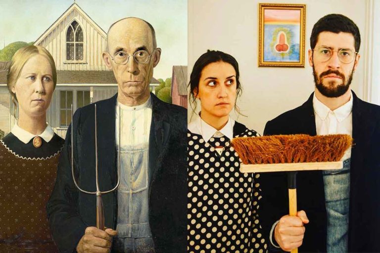 Les portraits confinés de Justine et Benoît