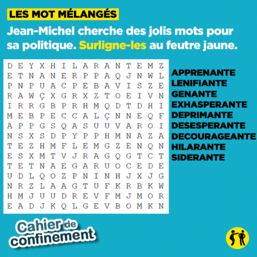 ParentsProfs : le cahier de confinement 3