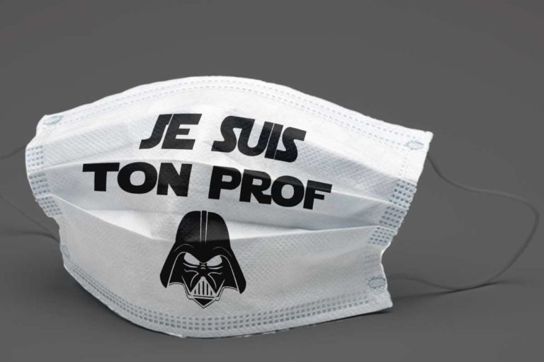 Je suis ton prof : nos idées pour customiser ton masque