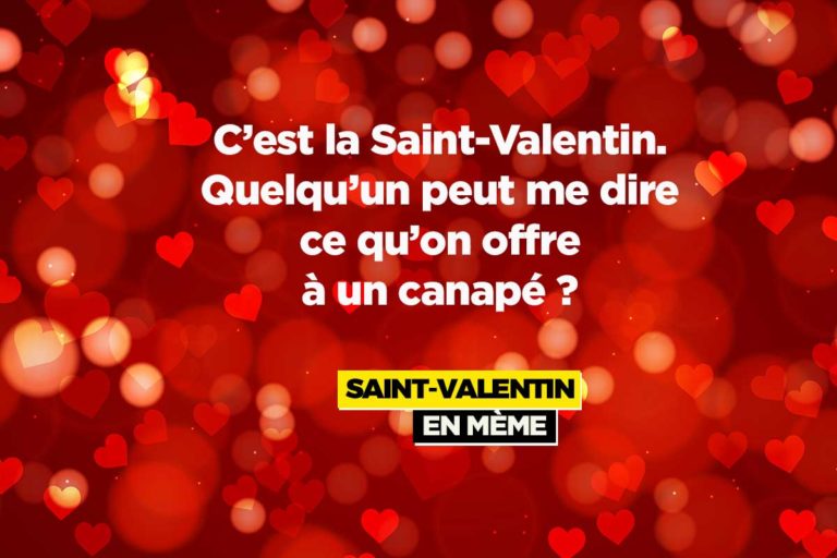 De l’amour et un canapé, les meilleurs memes de la Saint-Valentin