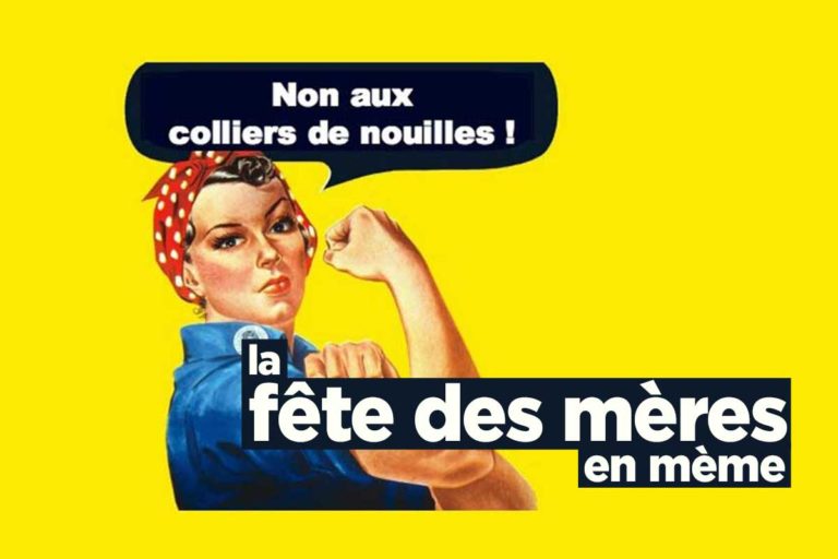 Non aux colliers de nouilles ! , les meilleurs memes de la fête des mères