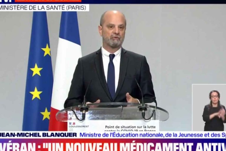 Covid-19 : Face à l’augmentation des fermetures de classe, Jean-Michel Blanquer interdit les fermetures de classe.