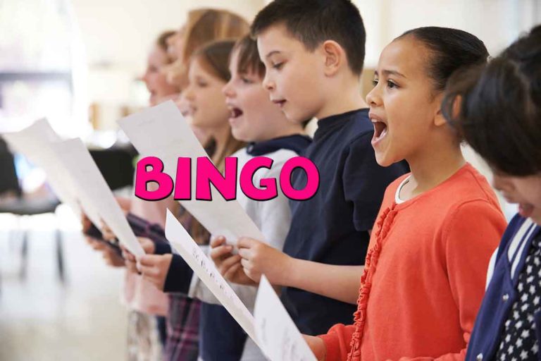 Le bingo de la chorale à l’école