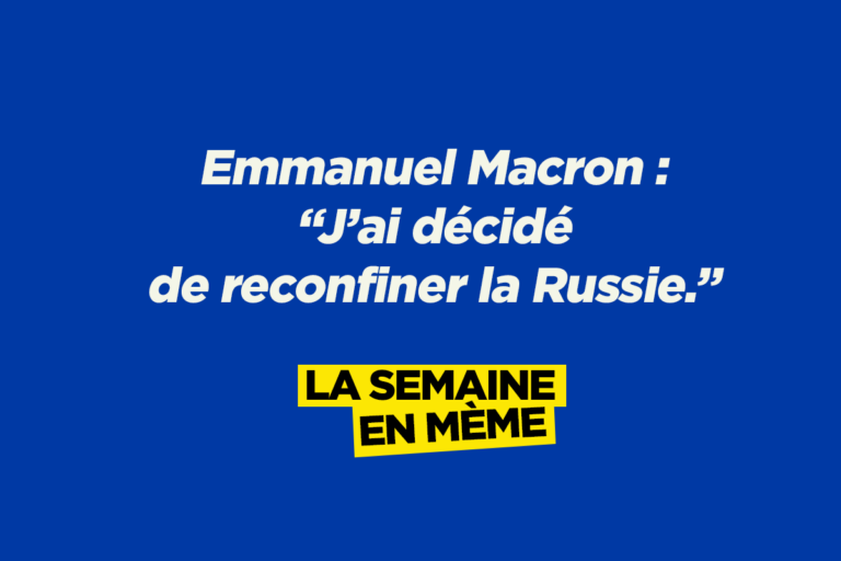 Emmanuel Macron reconfine, les meilleurs memes de la semaine