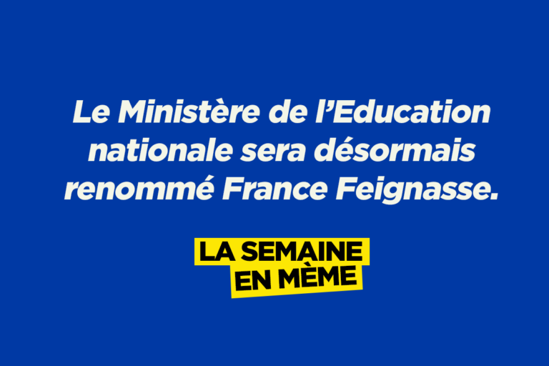 #profbashing, les meilleurs memes de la semaine