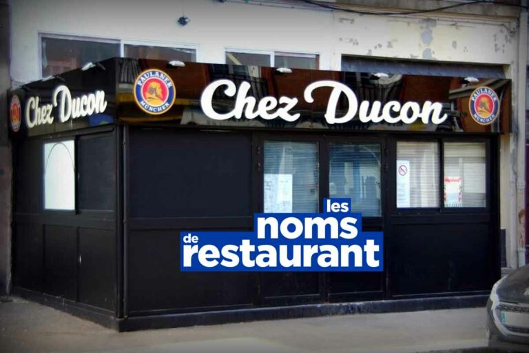 Chez Ducon, les meilleurs noms de restaurant