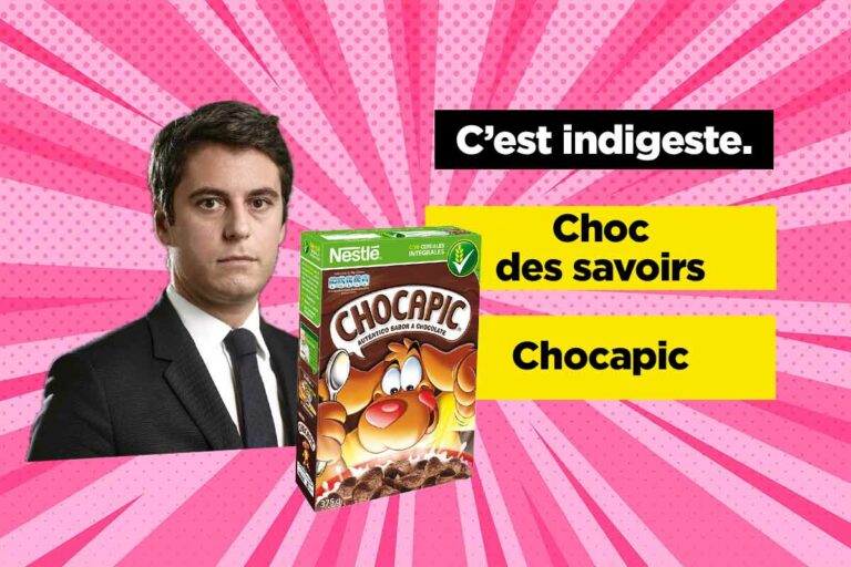 C’est indigeste. Choc des savoirs, Chocapic ou les deux ?