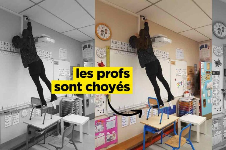 Débranche et rebranche ! Les profs sont choyés