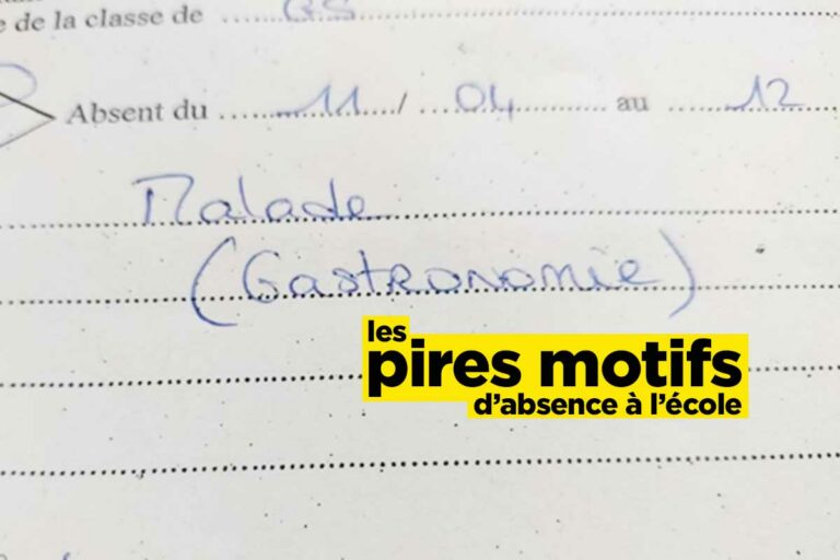 La gastronomie, 10 motifs goûtus d’absence à l’école