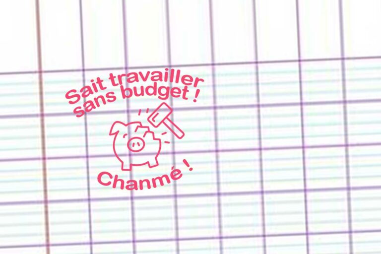 Sait travailler sans budget ! Enfin des tampons encreurs pour les professeurs