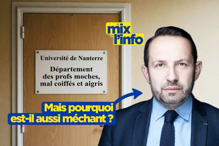 Le mépris s’habille en Sébastien Chenu, le mix de l&rsquo;actualité